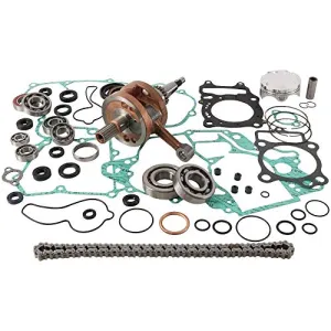 Wrench Rabbit Black New Complete Engine Rebuild Kit for Honda CRF 150 R 07 08 09 WR101-177