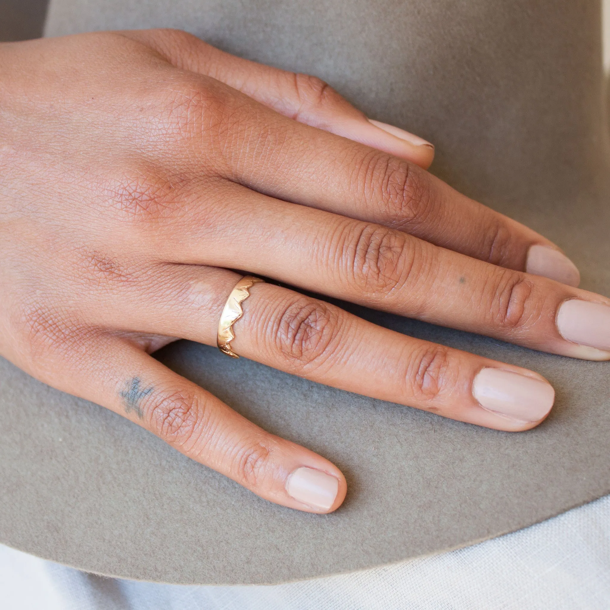 Yama Ring in Sterling Silver