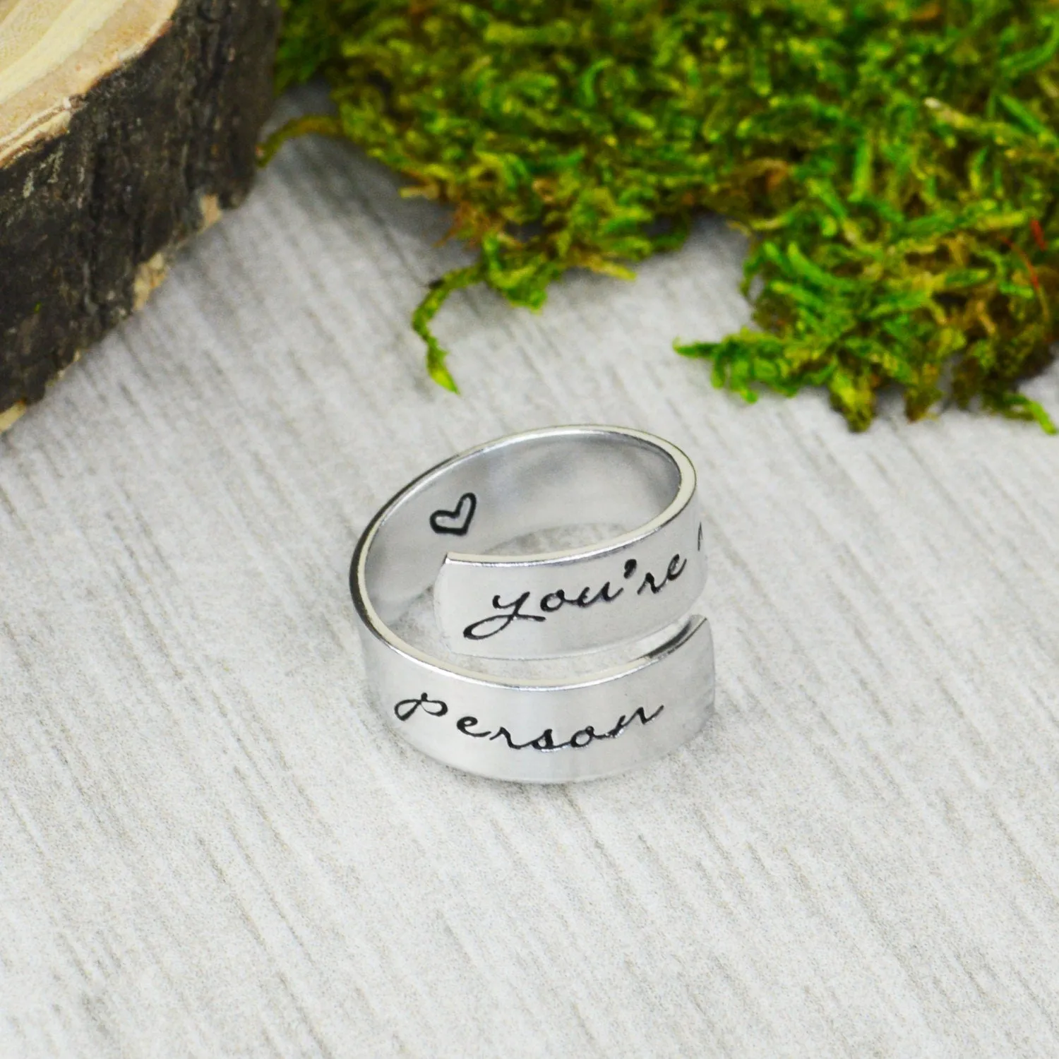 You're My Person Wrap Ring