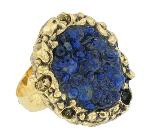 Zahav Lapis Lazuli Ring