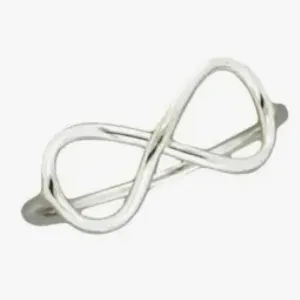 Zara Infinity Ring | Silver