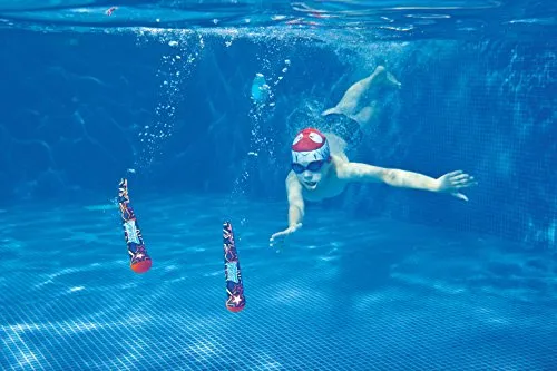 Zoggs Kids Dive Sinking Balls, Multi Color